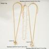 17KM 3pcs Set Minimalist Elegant Seashell Flower Faux Pearl Necklace For Women Summer Beach Dating Party Daily Wear Jewelry Gifts