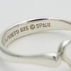 Used TIFFANY&Co. Ring Open Heart EU#50.5 Silver925 2.5g Silver Accessory