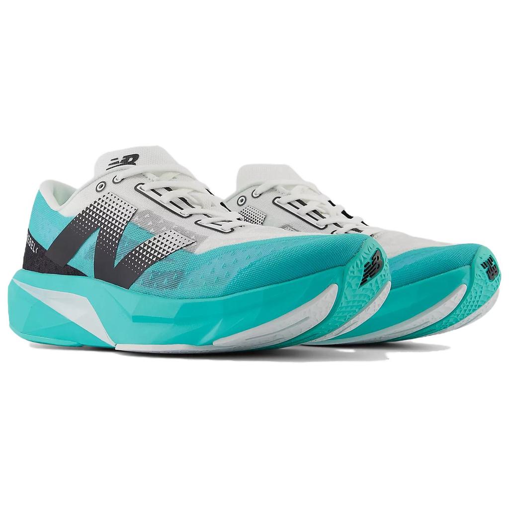New Balance FuelCell Rebel V4 Cyber Jade Men Sneakers Teal White Black MFCXCT4