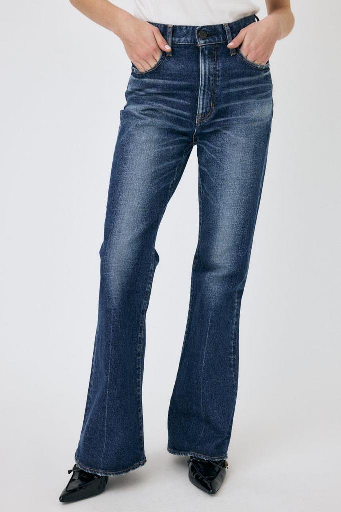 Moussy MVS FLARE 23 inch Dark Blue D/BLU 010IAA12-5581 Women's