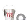 304 Stainless Steel Semi-Circular Fire Sand Bucket