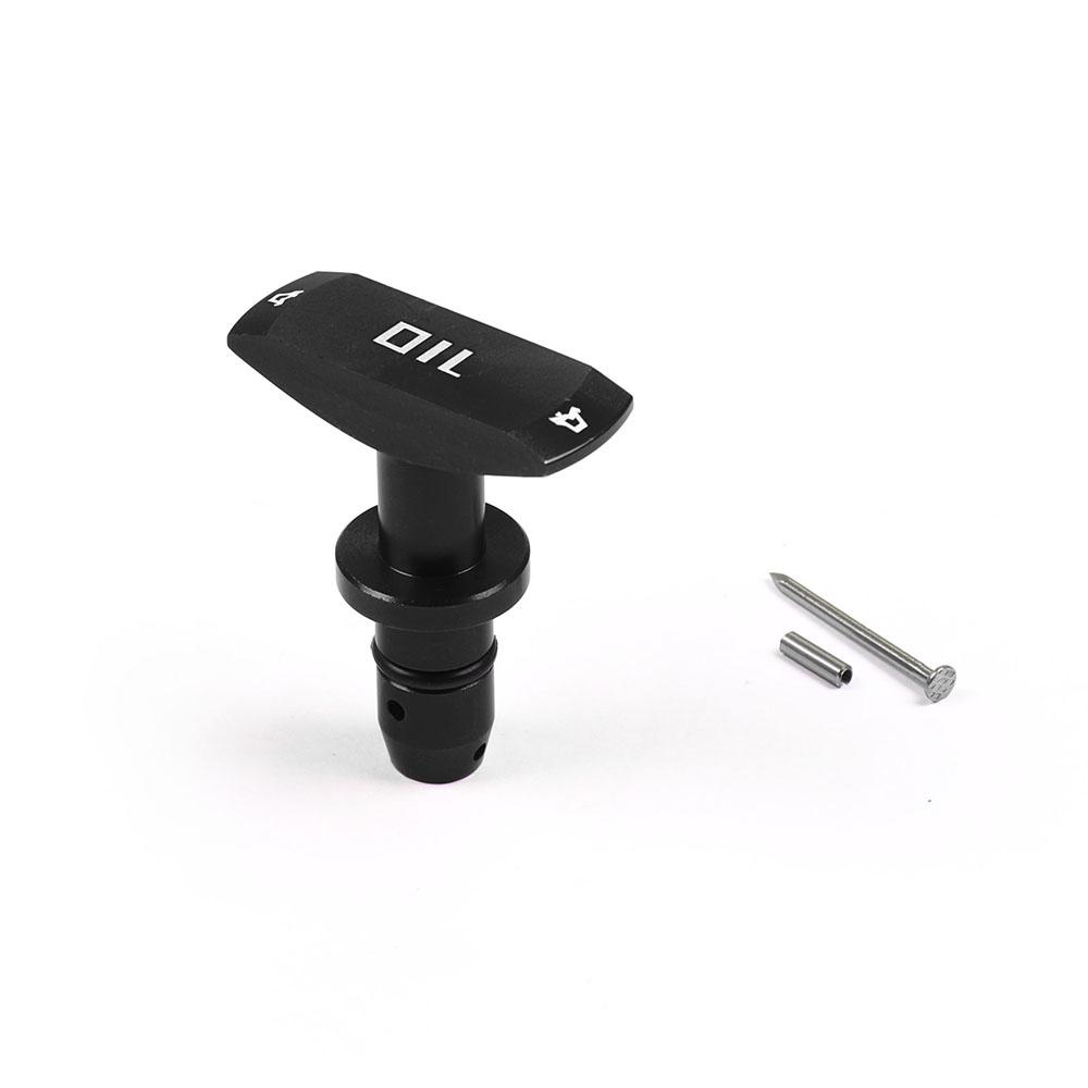 

Универсальный автомобильный щуп для измерения уровня масла, ручка для моторного масла, алюминиевая заготовка, автозамена, украшение для модификации чёрный