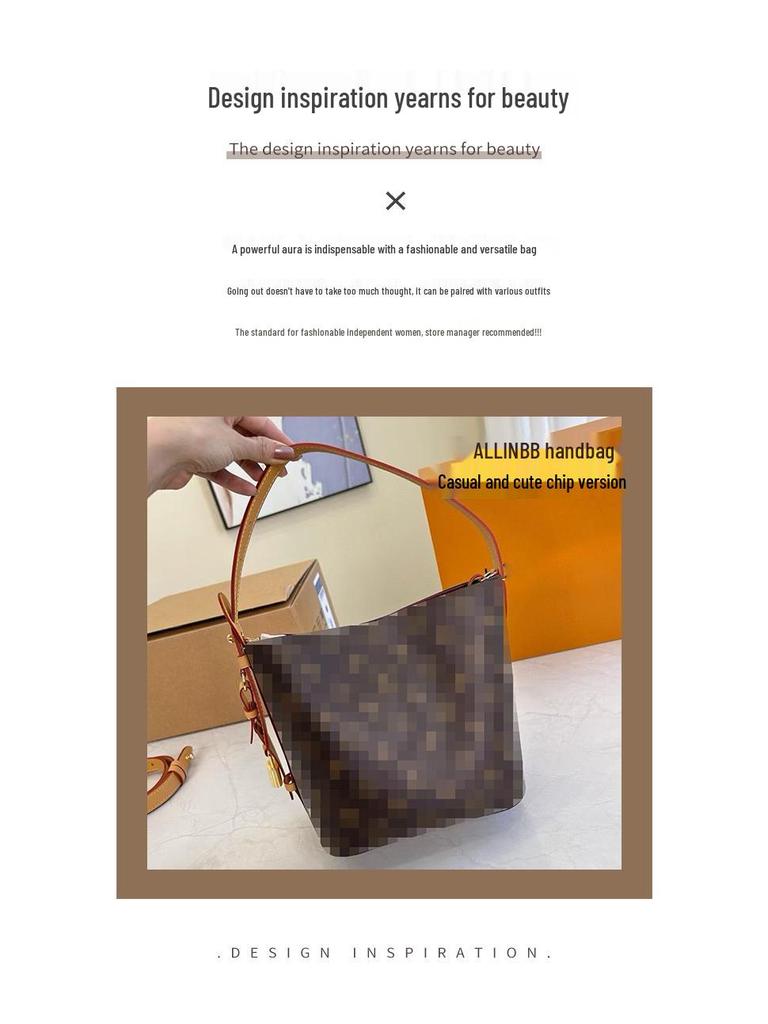 Borsa a Mano Floreale Retrò Allinbb 2025 - Borsa a Spalla Singola Versatile per Donna