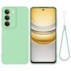 For Realme C75 5G/C73 5G Liquid Silicone Case Phone Back Cover with Hand Strap