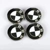 Ta30-4pcs 56mm 68mm Car Logo Wheel Center Hub Caps ABS Tire Cover Sticker For BMW X1 X3 X5 X6 Z4 E60 E38 E53 E70 E85 Accessories