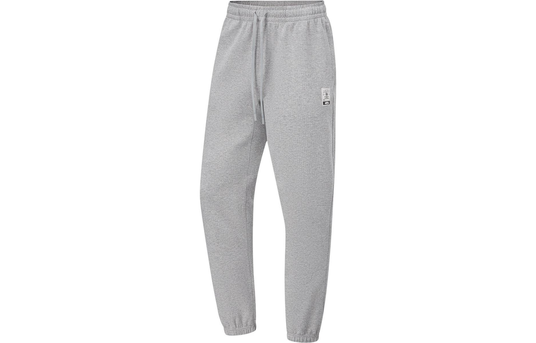 Li Ning Badfive Knitted Sweatpants Men s Heather Gray AKLT887-1 S