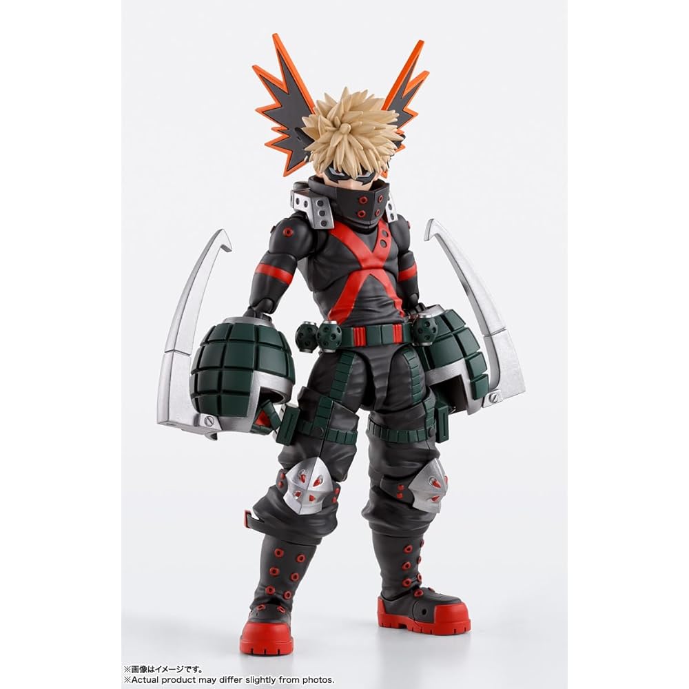 TAMASHII NATIONS S.H. Figuarts My Hero Academia Katsuki Bakugo 145mm PVC ABS Action Figure
