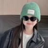 Versatile Face-showing Small Woolen Hat Korean Style Autumn and Winter Soft Girl Fashion Hat Boys and Girls Thickened Windproof Warm Knitted Hat