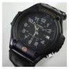 Casio YOUTH series-disk three-hand retro fashion trend date display waterproof quartz movement leather canvas strap Japanese and Korean FT500WC-1BV