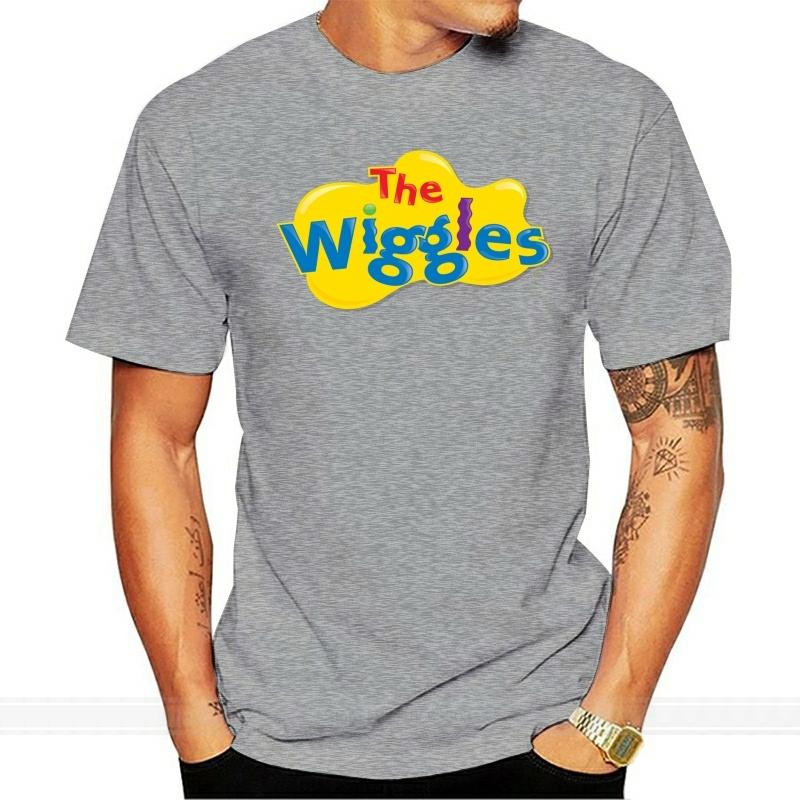 

The Wiggles Logo s TShirt men funny print women tops tee Casual Oneck tshirts 4XL