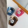 Baseball Sport Ball Series Hair Claw Korean Style Acetic Acid Shark Clip Splicing Hair Claw  Travel
