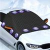 Winter Car Front Windshield Thickened Snowproof Sunshade Universal Easy To Install and Store