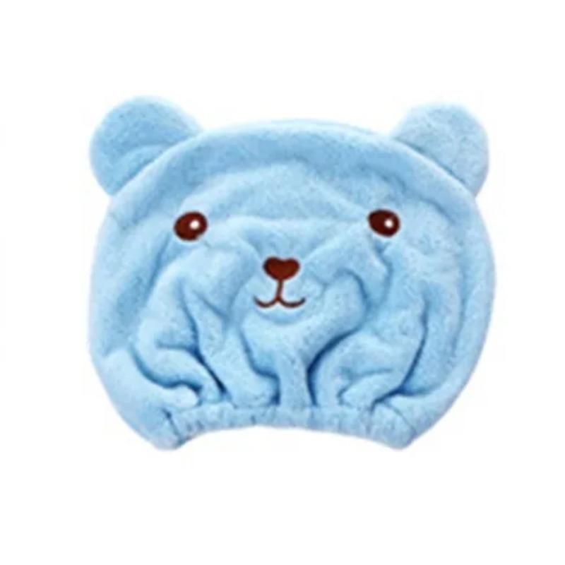 

1-6 шт. супер впитывающая быстросохнущая шапка утолщенное милое сухое полотенце для волос мытье волос и шапочка для душа женская сумка платок для волос длинные волосы