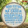 Vintage Portuguese 8x8 Inch Aluminum Sign, Thank God For Another Day Quote Wall Decor