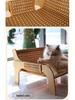 Scratch-Resistant Rattan Cat & Dog Sofa Bed