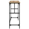 Artisan Oak Console Table 100 x 32 x 75 cm Engineered Wood