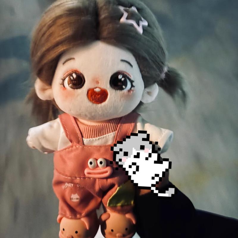 Cotton Doll Genuine Chestnut 20cm Girl Dolls Clothing Set Official Authentic Doll And Doll Clothing Accessories Toys Gifts Dolls