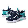 [Spring Kids Chunky Sneakers Cushion Anti-Slip Mesh Running Shoes Big Kid Leather Soft Sole]