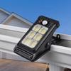 Waterproof Motion Sensor Light High-Brightness Solar Powered Light Outdoor Solar Clamp Light  Patio
