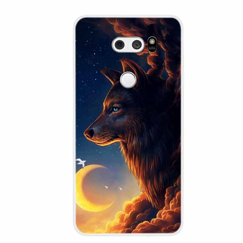 For LG V30 Cases v30 Plus V50s Clear Soft TPU Silicone Phone Cases For LG V50S Thinq / G8X Thinq Back Cover For LGV30 V 30 V 50S