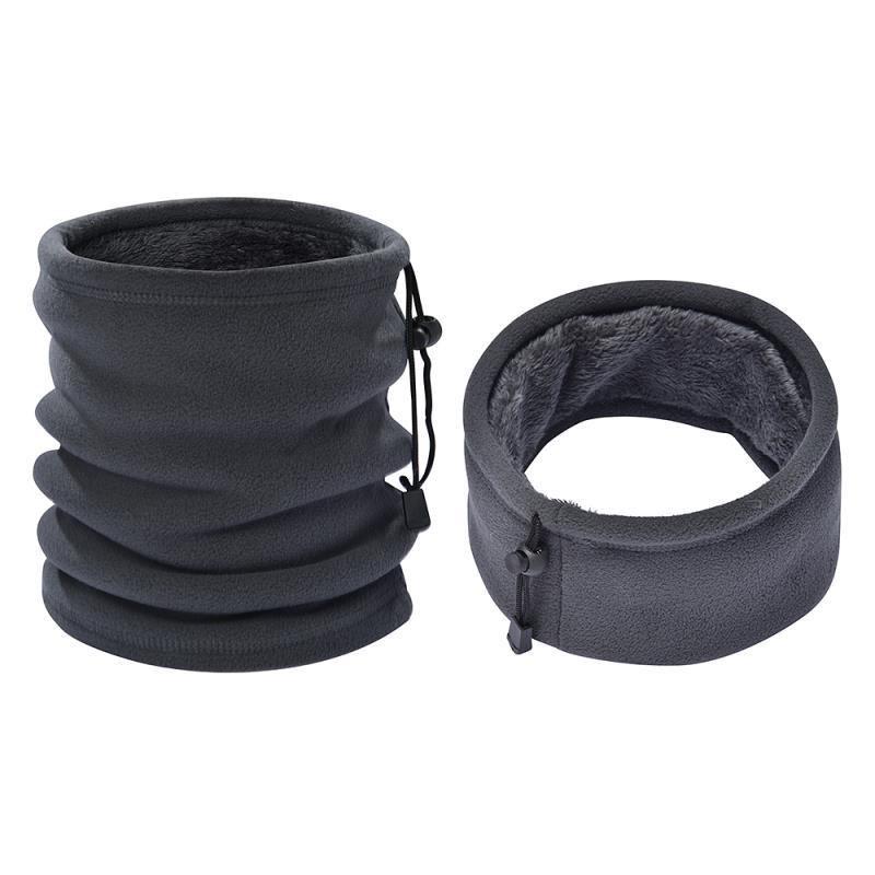 Unisex Winter Scarf and Cycling Headwear: Cold-Protection Velvet Windproof Neck Gaiter