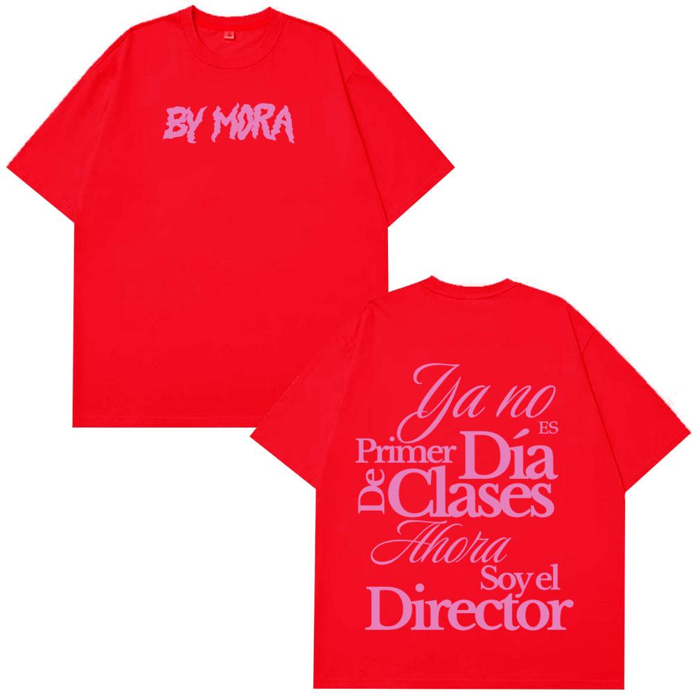 Rapper Mora Doublesided Printed T Shirts Mens Women  Harajuku Tshirt Summer Comfort 100 Vintage Cotton Oversized TShirts