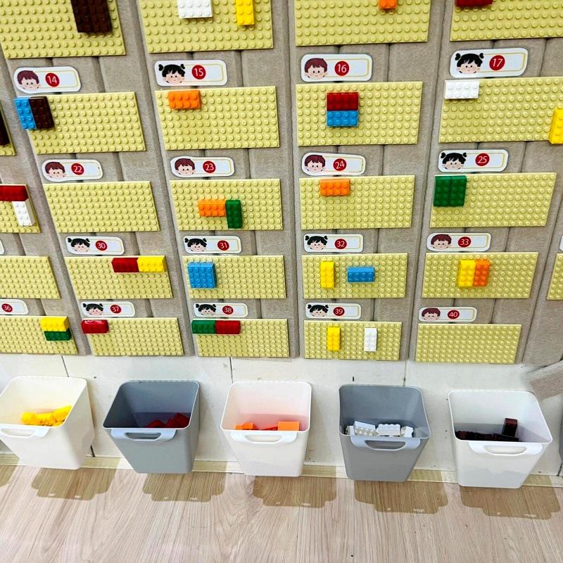 

Kindergarten Check-In Wall and Building Blocks Decor Set Custom