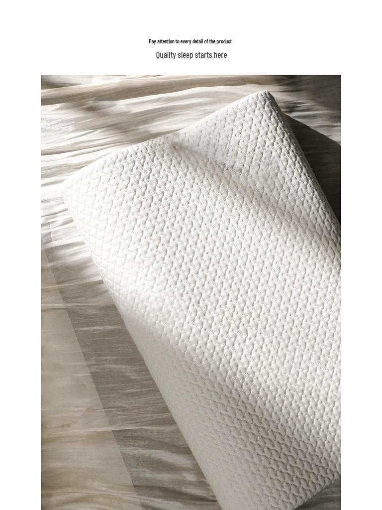 Wave Memory Foam Neck Support Pillow for Home & Hotel