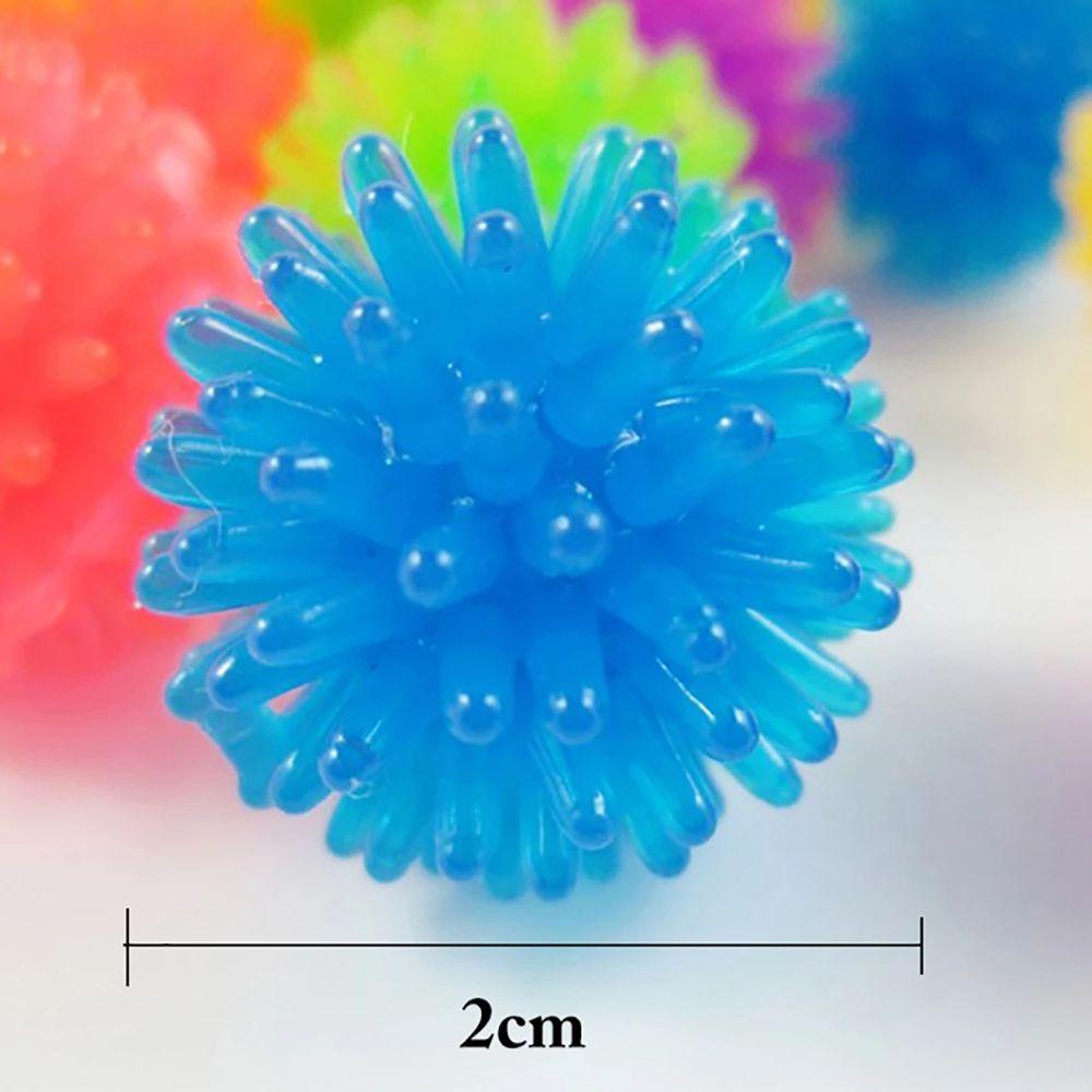 Toy Squeezes Ball TPR Ball Interactive Toys Thorn Ball Pet Cat Toys Stretch Plush Ball Arbutus Ball