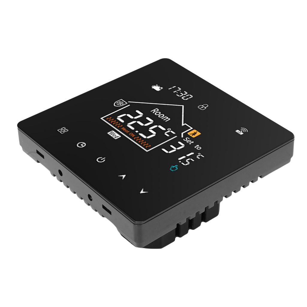 Digitální termostat 7denní programovatelný LCD barevný dotykový displej termostat s funkcí paměti dat pro domov, hotel, kancelář