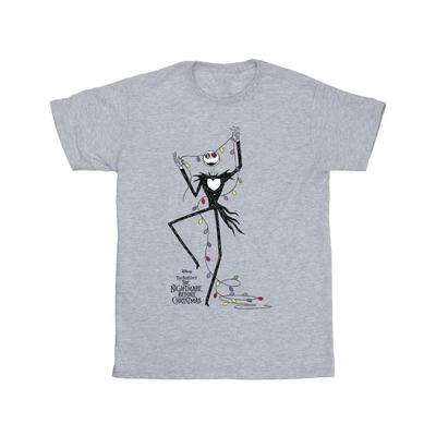 The Nightmare Before Christmas Men's Christmas Lights T-Shirt