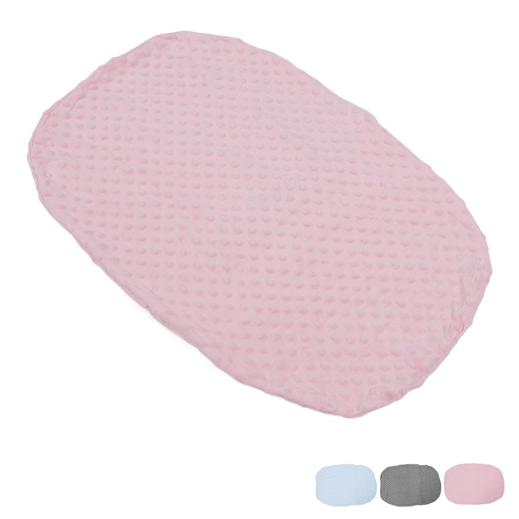Baby Bassinet Sheet Bassinet Mattress Pad Cover Soft Velvet Cradle Sheet for Boys and Girls