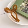 Akryl Barrette elegancka jednokolorowa spinka do włosów krab spinka do włosów Vintage proste akcesoria do włosów dla kobiet kucyk pazur klip kraby