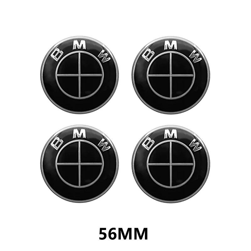 4pcs 56/65mm Automobile Wheel Center Sticker For BMW M Emblem E46 E36 E34 F10 E90 F30 E60 F30 E53 E30 E92 E87 ACCESSORIES BV9