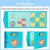 Magnetic Educational Wooden Sudoku Toy Kids Logical Thinking Cognitive Develope