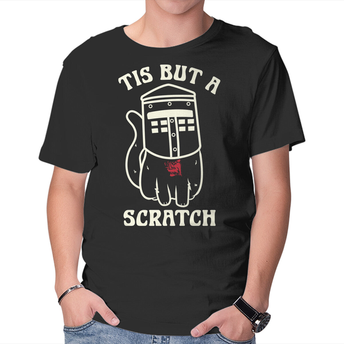Unisex Crew Neck T-Shirt But A Scratch Graphic Short Sleeve Casual Tee XXXXL