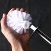 Modern Toilet Shape Cleaning Brush Modern Delicate Long Handle Cleaning Toilet Brush Abstract Toilet Brush Bathroom Accessories