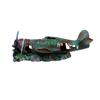Artificial Plane Wreckage Ornament Shelter House Resin Craft For Aquarium Fish Tank Landscaping Decoration