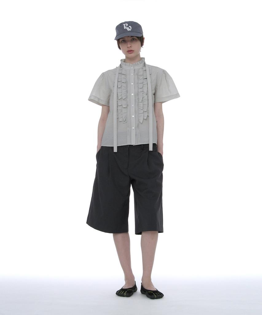 PARTIMENTO WOMEN Pw Symbol Pillbox Cap_Pastel Blue