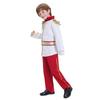 Handsome Prince Costume for Boys Fairy Tale Halloween Stage Performance Dress Up Outfit