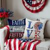 New Linen Printed Pillow Creative Letter Pillow Case Living Room Sofa Pillow