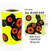 4" Fluorescent Blossom Compound Bow Target Paper for Competition Practice