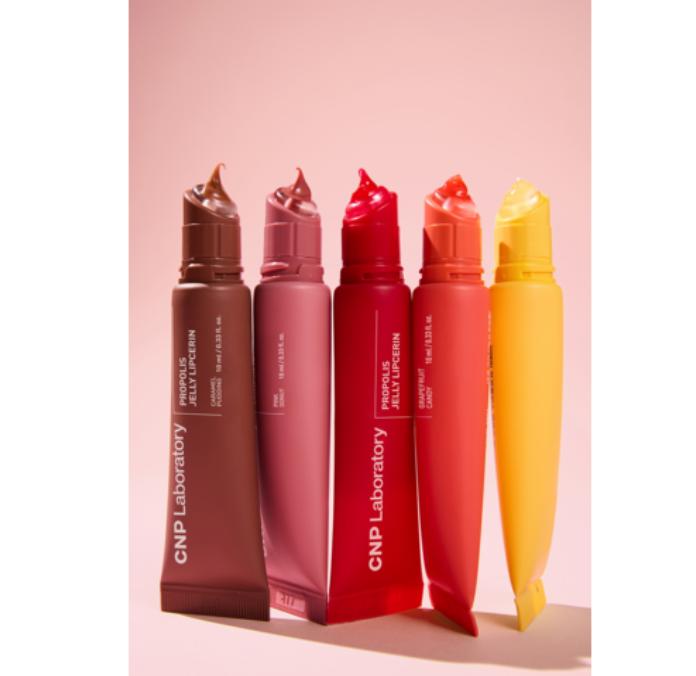 CNP Propolis Jelly Lip Serum 10ml – Hydrating Gloss Tint (5 Colors)