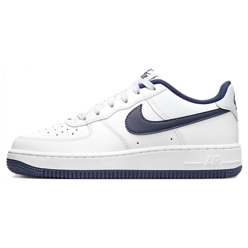 

Nike Air Force 1 White Midnight Navy GS Sneakers FV5948-104 34