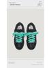 Black Warrior Mint Mambo Street Trend Unisex Low-Top Sneakers