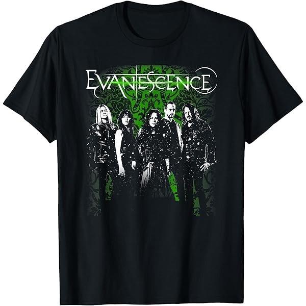 

Evanescence – Blue Glow Logo Black S5XL TShirt HRN753 Unisex T-Shirt S