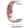 23mm Stainless Steel Butterfly Buckle Watch Strap Replacement for Fitbit Versa