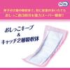 Lifree Urine Absorbent Anshin Urine Absorbent Pads for 30 Pads Tape-Compatible Pads, Super, Women, 3-Time Absorption,