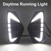 2x LED DRL Kjørelys Tåkelys Blinklys for Nissan Navara 2020-22