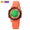 SKMEI LED Light Digital Children Sport Watches Stopwatch Calendar Clock 5Bar Waterproof Kids Wristwatch For Boys Girls Gift